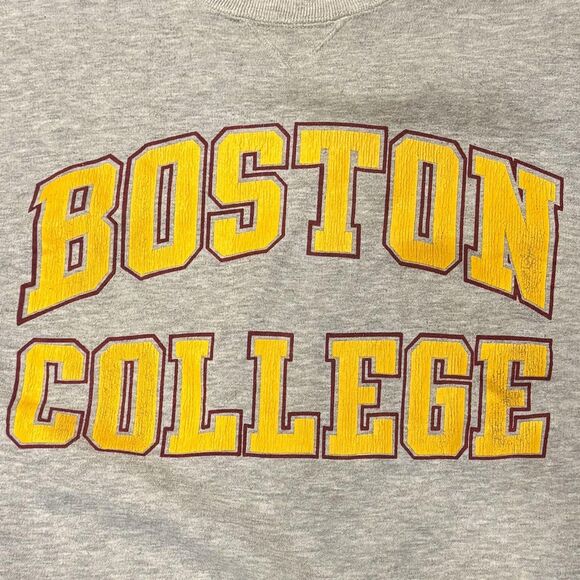 Vintage Boston College Eagles Sweater Mens Large College Gear For Sports 80s 90s - Picture 3 of 9